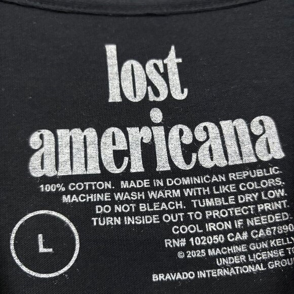 Machine Gun Kelly Cliche Roc T-Shirt Size Large - Picture 4 of 4